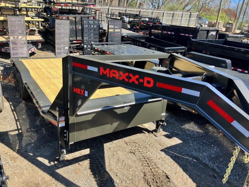2023-MAXXD-Trailers-8.5x20-16k-8-Ton-Low-Pro-Winch-Plate-HD-Driveover-E16K820GX