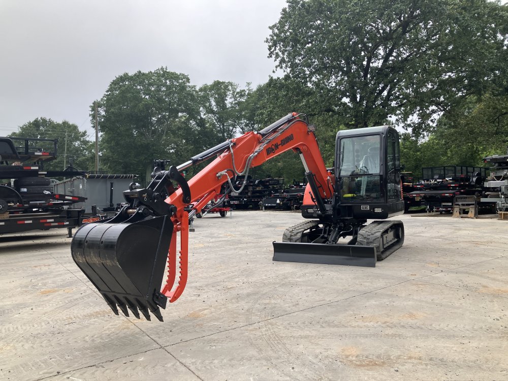 2025 Iron Rhino IR60 Mini Excavator