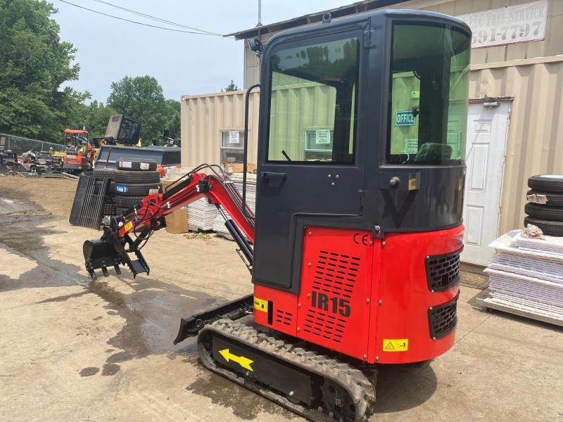 2022 Iron Rhino IR15 Mini Excavator with Cab Free Shipping*