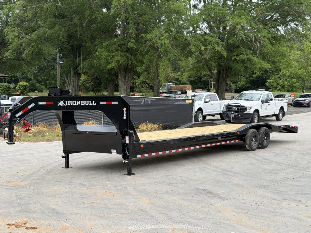 2026 Iron Bull ETG 8.5x34 14k 7 Ton Non CDL Gooseneck 2 Car