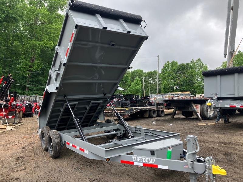 2024 TuffDump 7x16 2ft 14k 7 Ton Dump Trailer