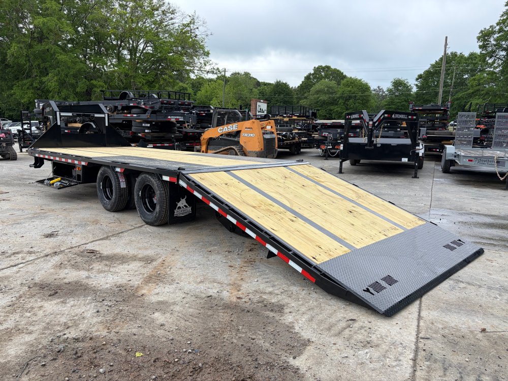 2026 Iron Bull FHG 8.5x28 Gooseneck Deckover Tandem w/ Hydraulic Dovetail