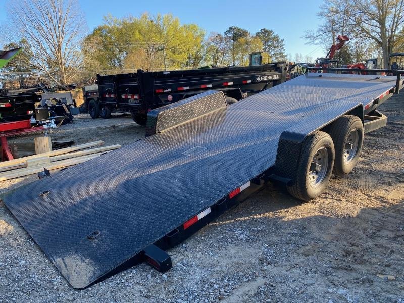2025-Down-To-Earth-Trailers-7x22-14k-7-ton-Full-Hydraulic-Tilt-Trailer-T14K722PSD