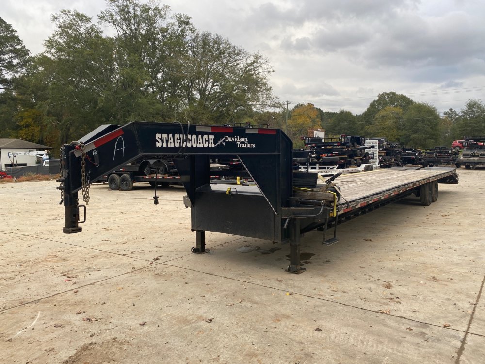 2023-Stagecoach-USED-Stagecoach-8.5x40-14K-Gooseneck-Deckover-Trailer-(As-Is-Condition)-FG14K840MS-U