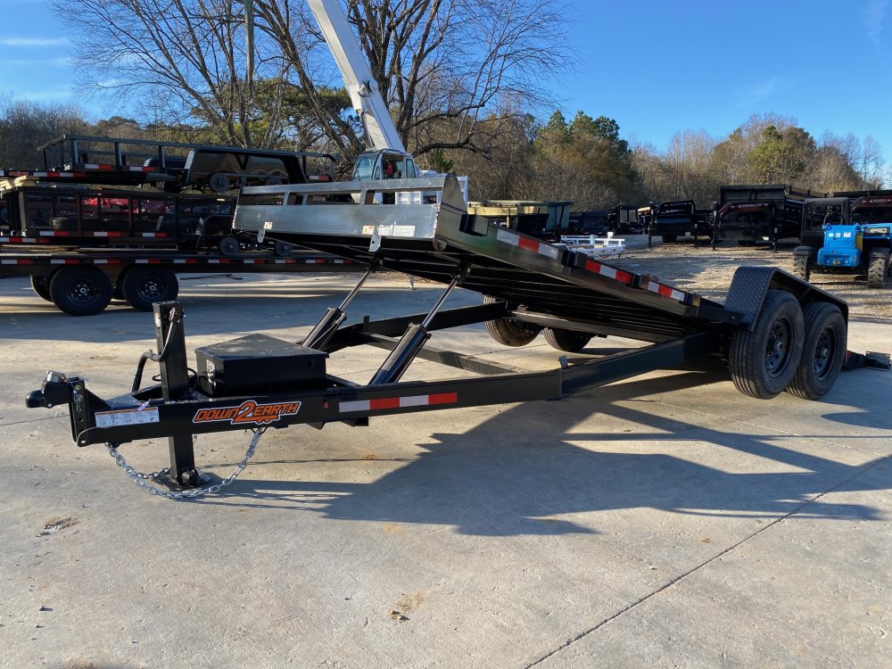 2025-Down-To-Earth-Trailers-7x20-14k-7-ton-Full-Hydraulic-Tilt-Trailer-T14K720PD