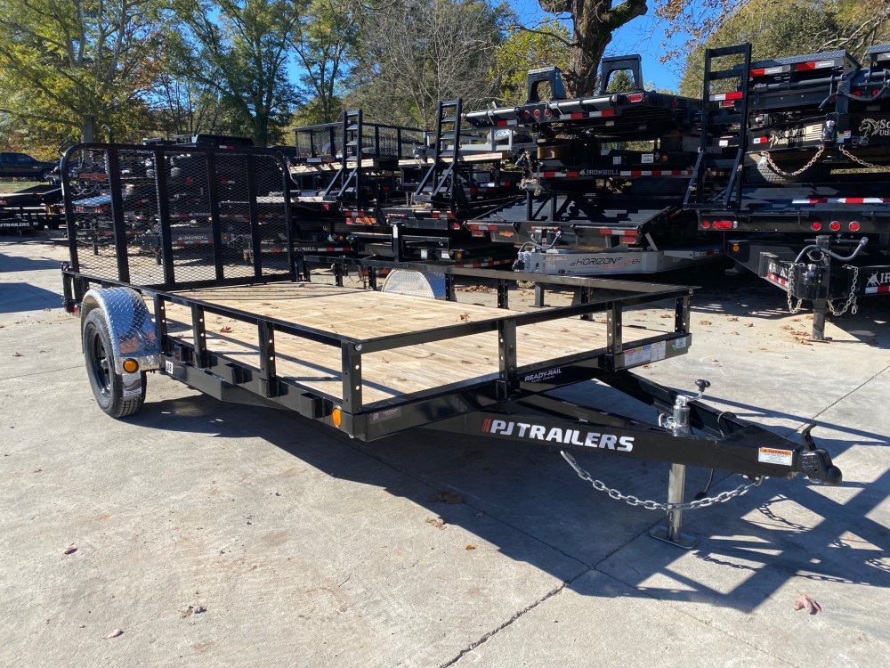 2026 PJ Trailers 7x14 3.5k Single Axle Utility