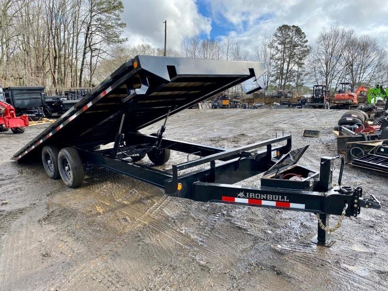 2026 Iron Bull 8x22 TDP 14k 7 Ton Power Tilt Dual Cylinder