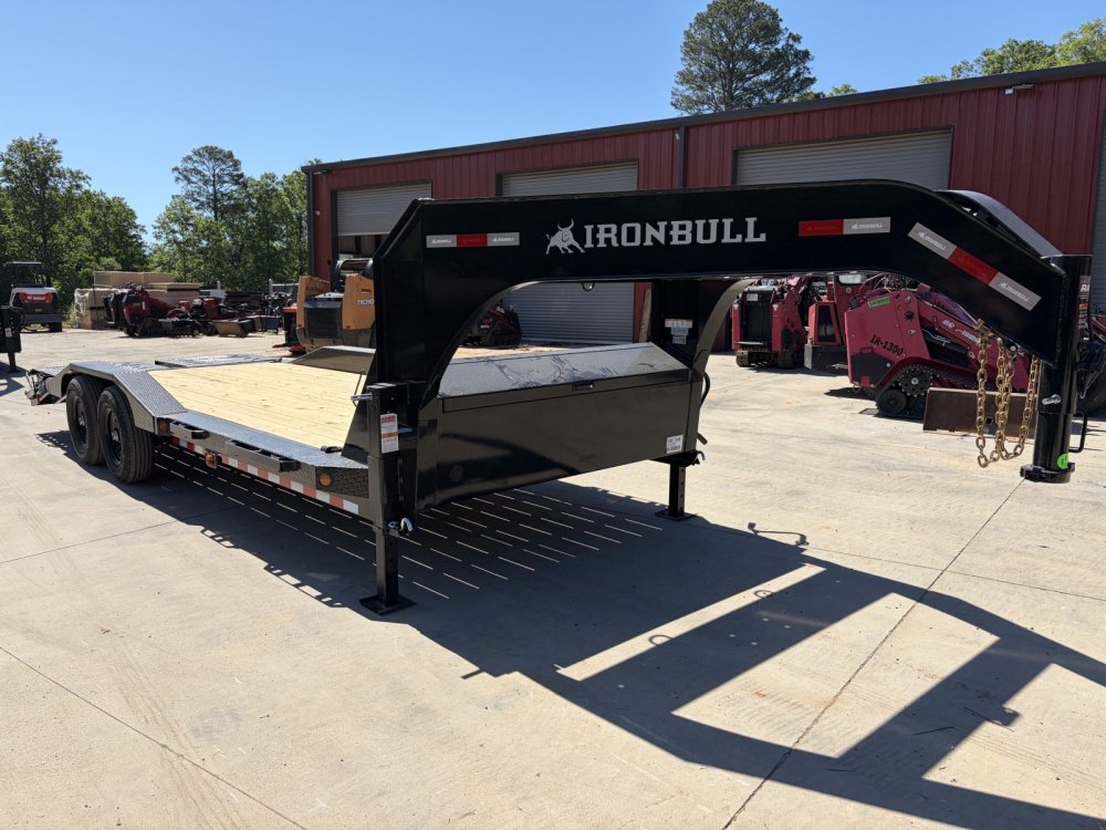 2027 Iron Bull 2027 Iron Bull ETG 8.5x22 Gooseneck Equipment Trailer 14K GVWR - Engineered Neck, Dri