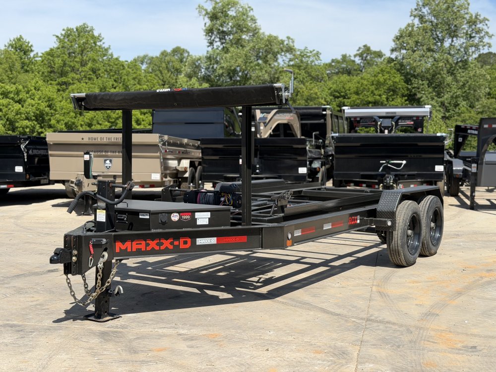 2023 MAXXD Trailers ROX 7X14 16K Bumper Pull Roll Off Trailer