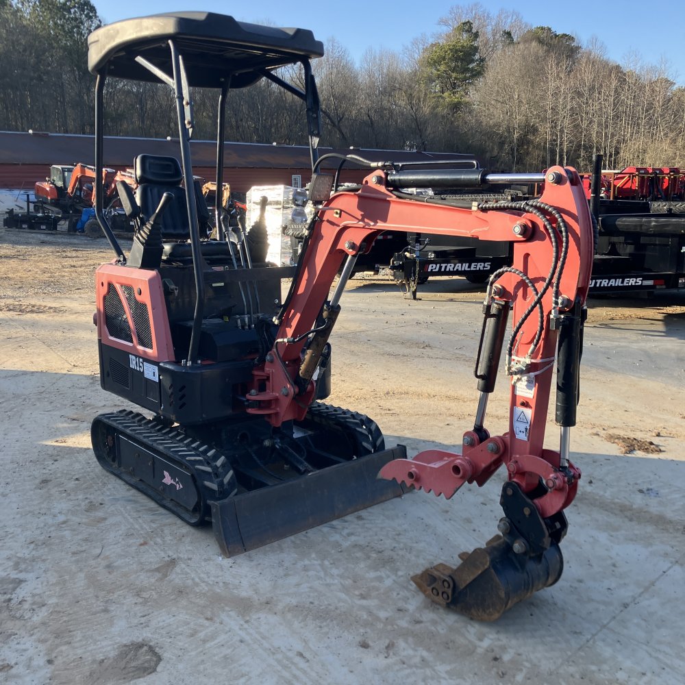 2022 Iron Rhino USED IR15SS+EXP Mini Excavator Side Swing and Expanding Tracks