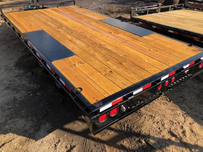 2026 PJ Trailers L6 8.5X20 10k Deckover Straight Deck Pull Out Ramps