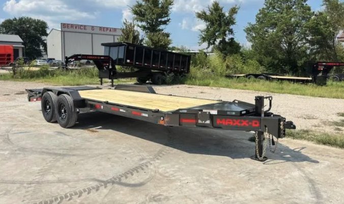 2027 MAXXD Trailers MaxxD EHX 7x20 Equipment Trailer 17.5K GVWR - 8" I-Beam, 8K Axles, Mini MaxxD Ra