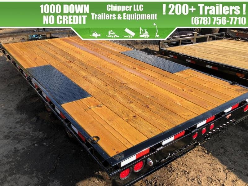 2026 PJ Trailers L6 8.5X24 10k Deckover Straight Deck Pull Out Ramps