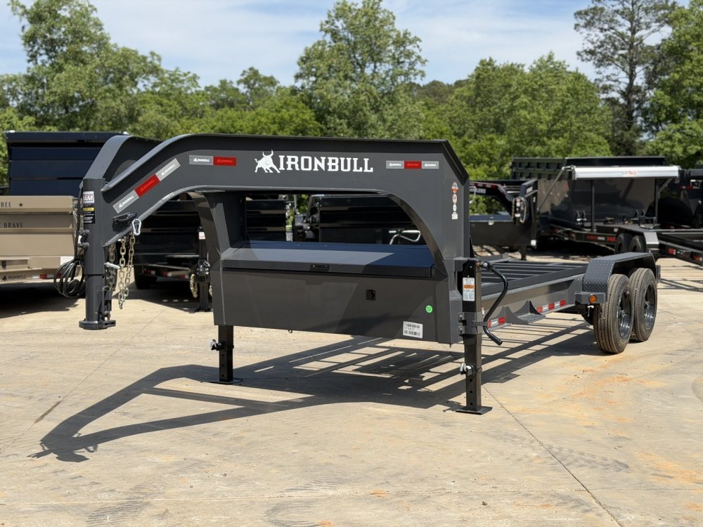 2026 Iron Bull DBG Gooseneck 7X16 16K Roll Off Trailer