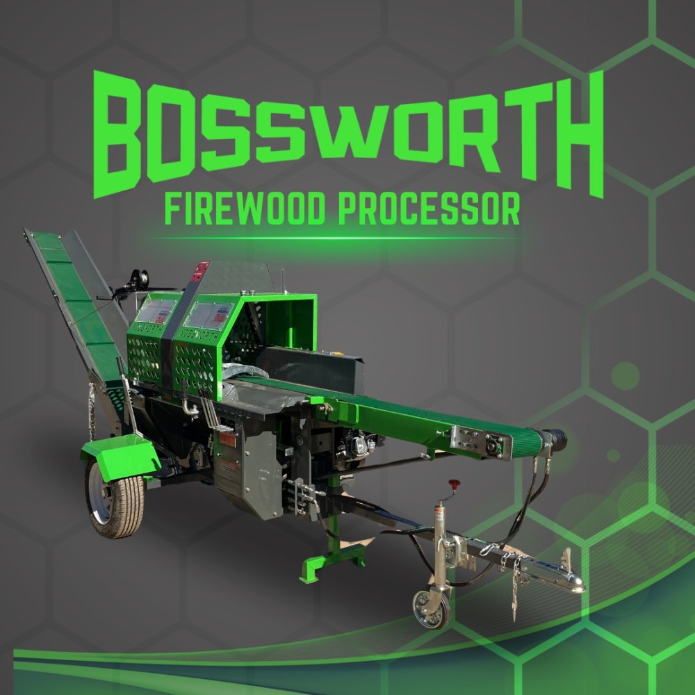 2024 Bossworth 20 Ton Firewood Processor with 13 .5 HP Briggs Engine