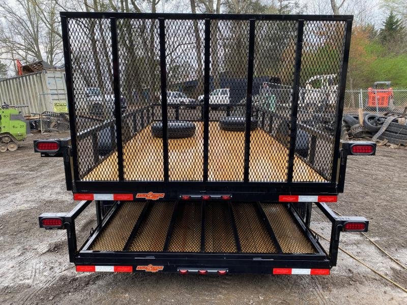2026 Down To Earth Trailers 7x14 3500# 3.5K Single Axle Utility Trailer