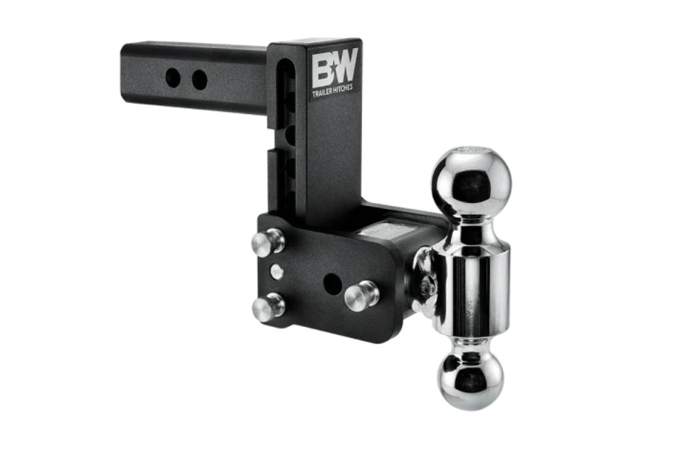 B&W 2" TOW AND STOW HITCH 5" DROP - TS10037B