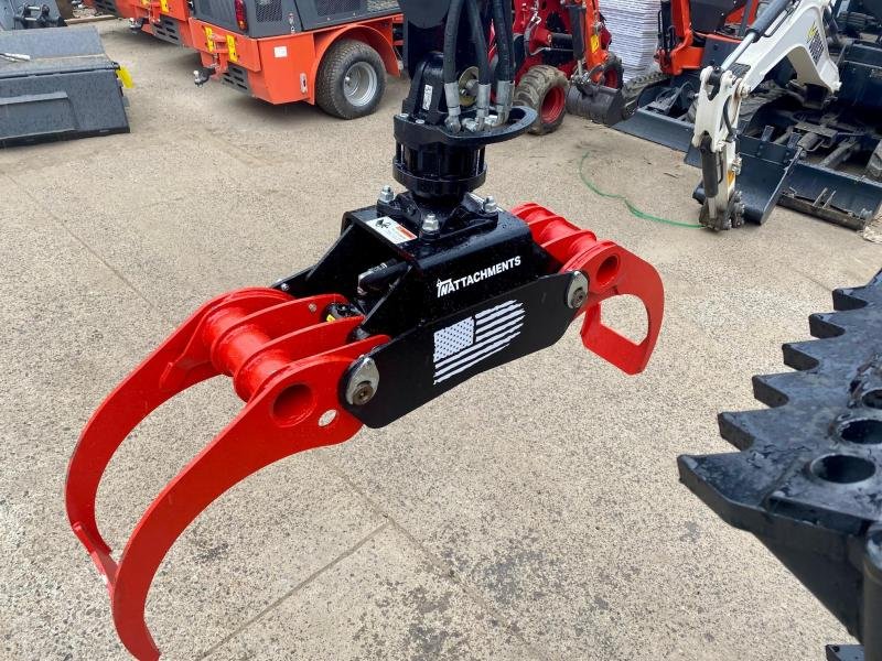 55" 2 Hose Power Rotator Log Grapple