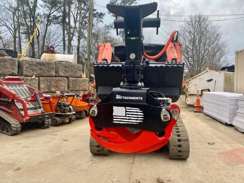 55" 4 Hose Power Rotator Log Grapple