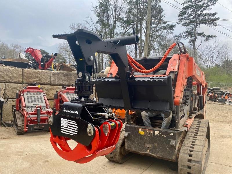 55" 4 Hose Power Rotator Log Grapple