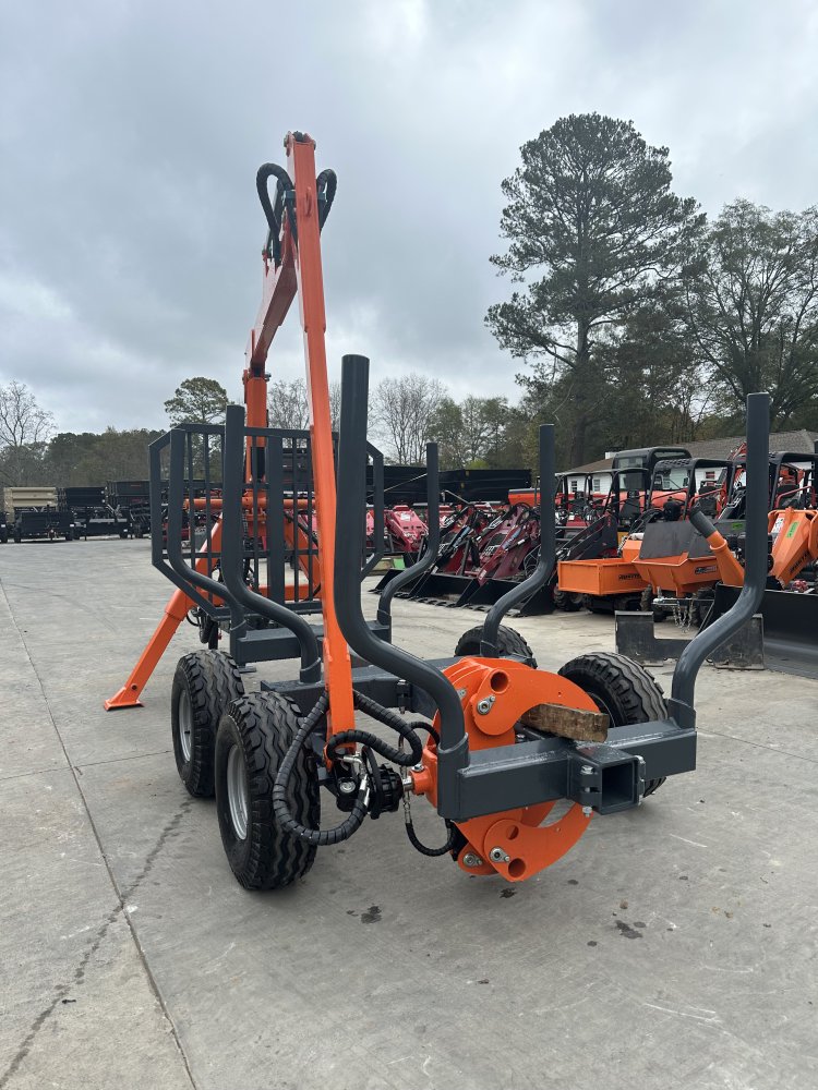6 Ton Log Trailer with 15' Grapple