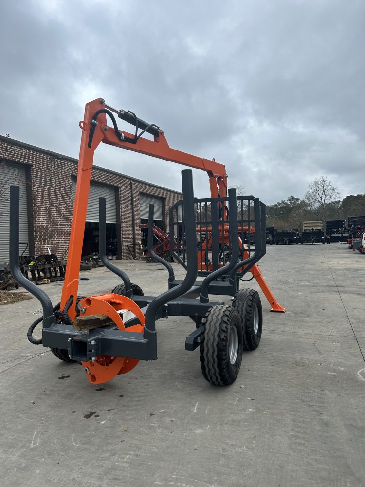 6 Ton Log Trailer with 15' Grapple
