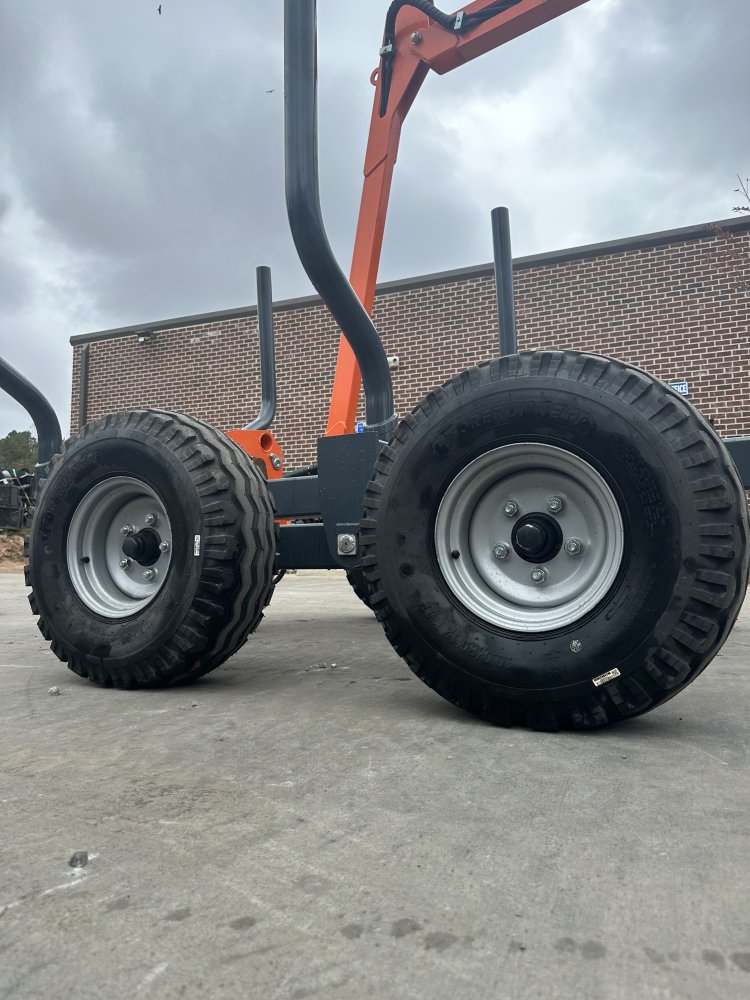 6 Ton Log Trailer with 15' Grapple