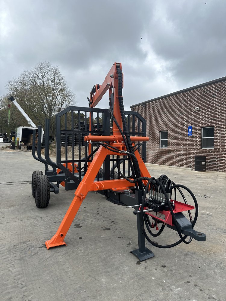 6 Ton Log Trailer with 15' Grapple
