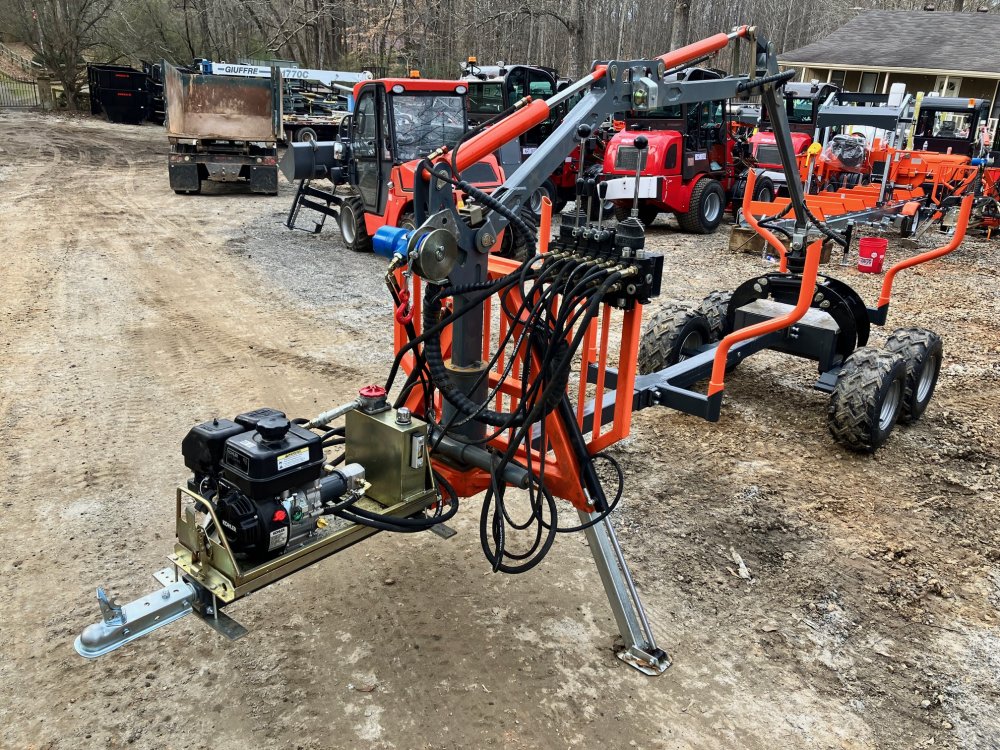 1 Ton Log Trailer with 11' Grapple