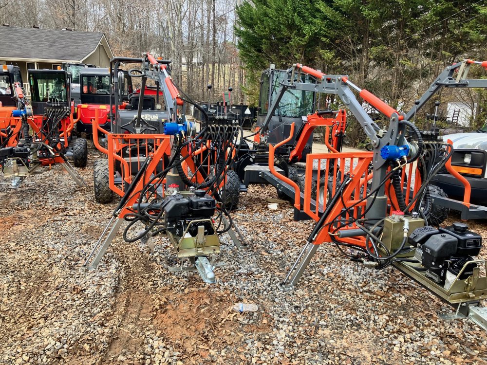 1 Ton Log Trailer with 11' Grapple
