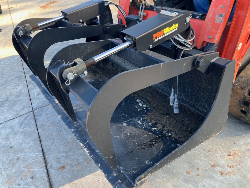 60" Standard Duty Solid Floor Grapple