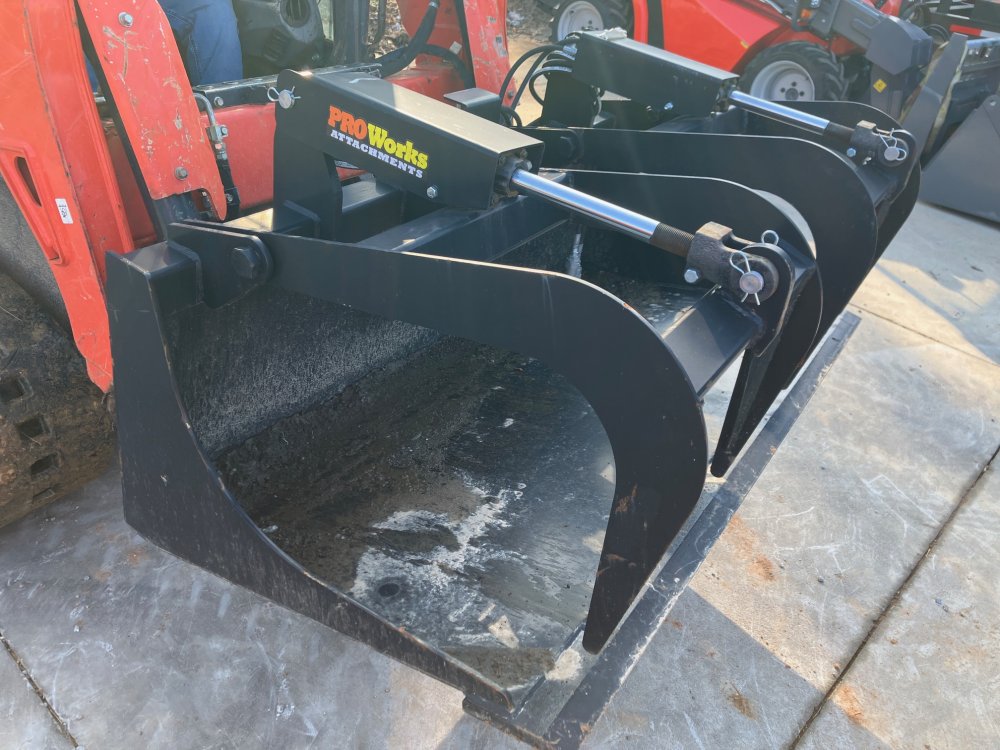 60" Standard Duty Solid Floor Grapple