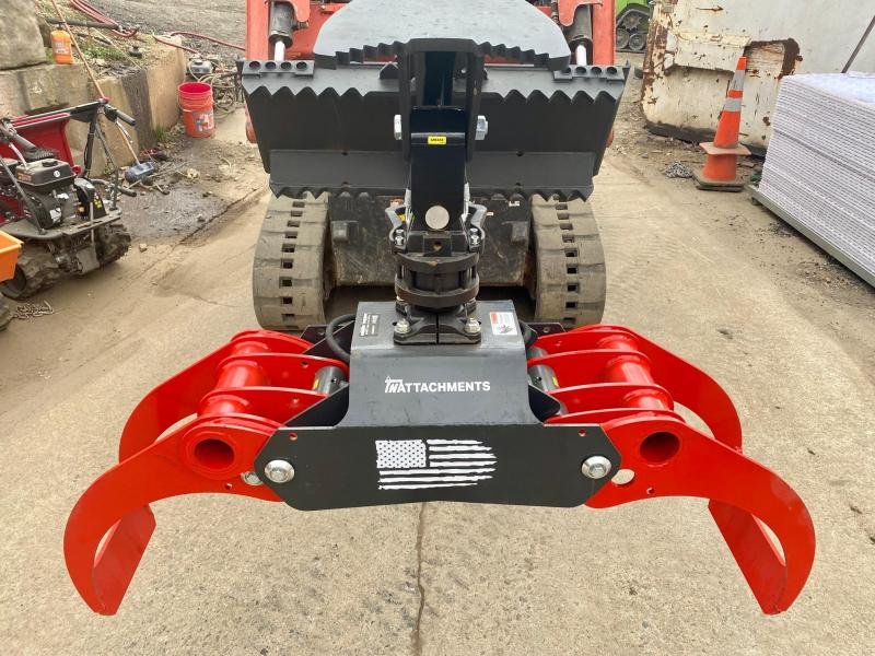 61" 4 Hose Power Rotator Log Grapple
