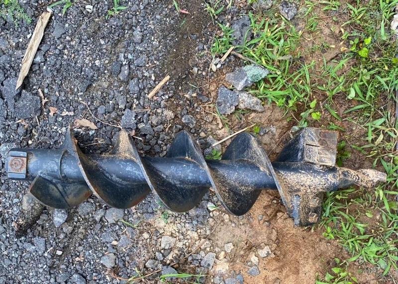 9" ROUND Auger Bit