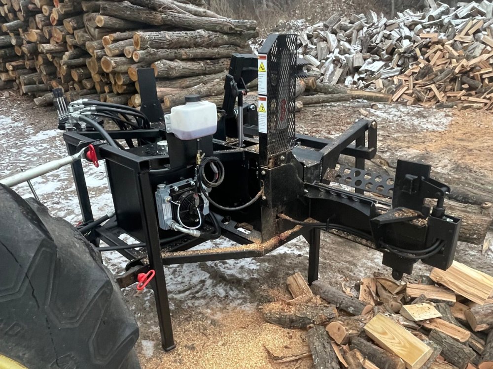 HWP-100-3P Tractor 3 Point Hitch Mount Firewood Processor