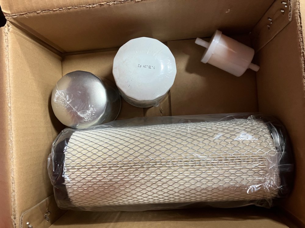 IR1000 & IR1000Pro Kubota Filter Kit for D1105 Engine- Oil, Fuel, & Air Filters