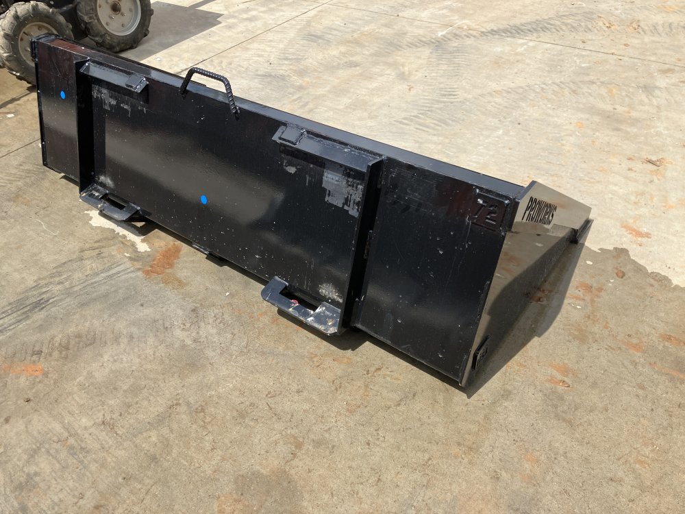 72" Heavy Duty Smooth Bucket