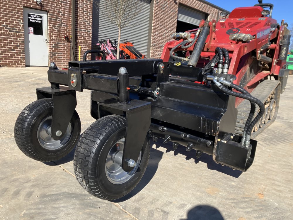 44" Bidirectional Power Rake with Power Angle 2 Hose