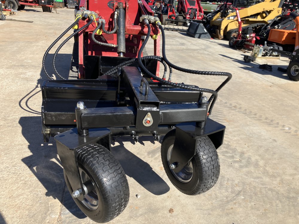 44" Bidirectional Power Rake with Power Angle 4 Hose