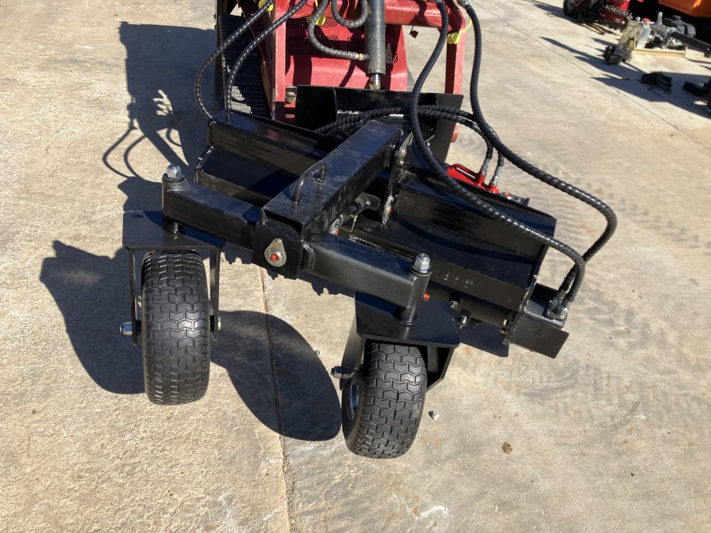 44" Bidirectional Power Rake with Power Angle 4 Hose