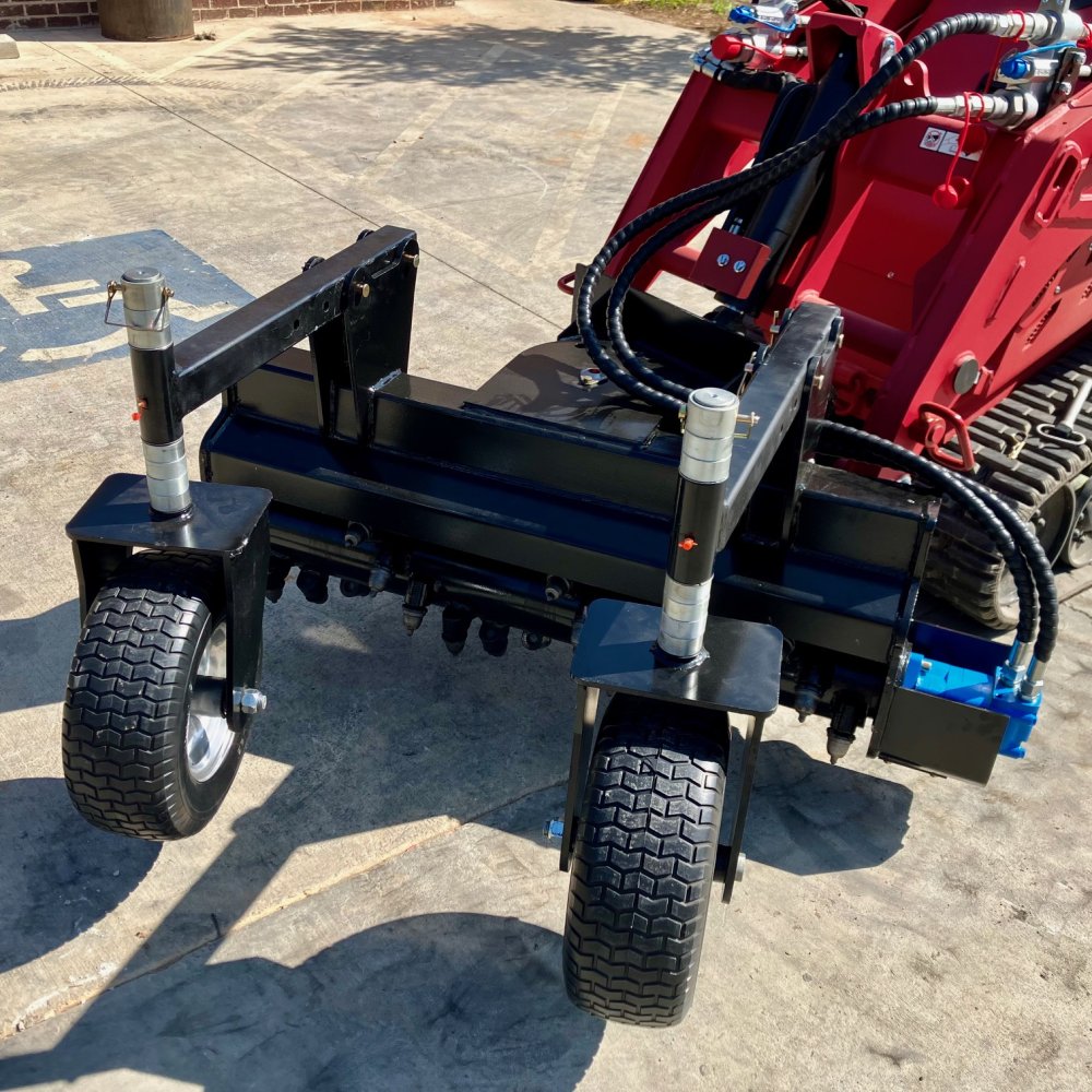 44" Single Directional Power Rake