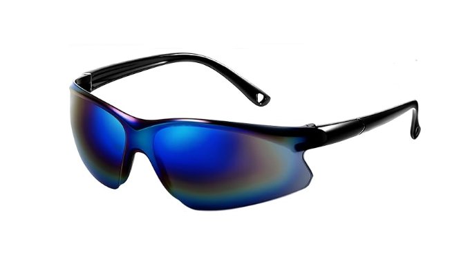 Blue Safety Glasses