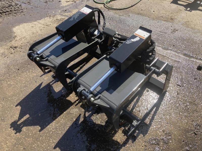 48" Dual Cylinder Root Grapple