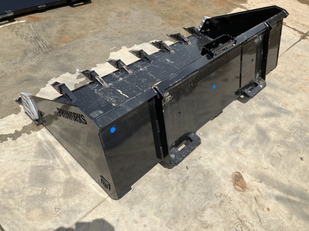 74" Severe Duty Tooth Bucket with Side Cutters