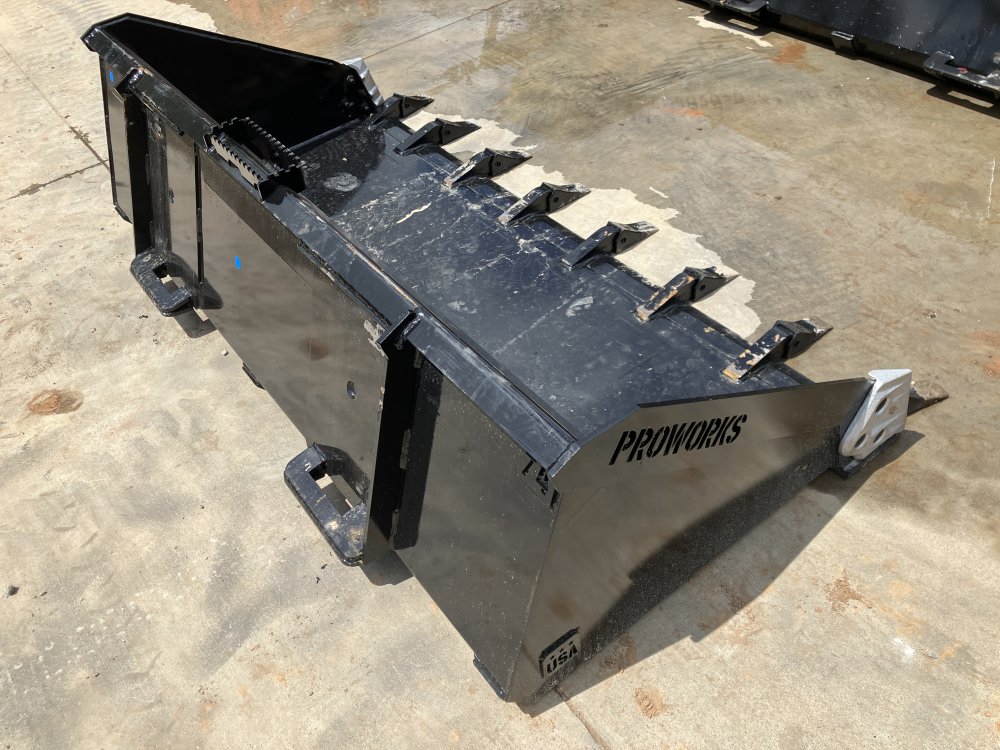 74" Severe Duty Tooth Bucket with Side Cutters