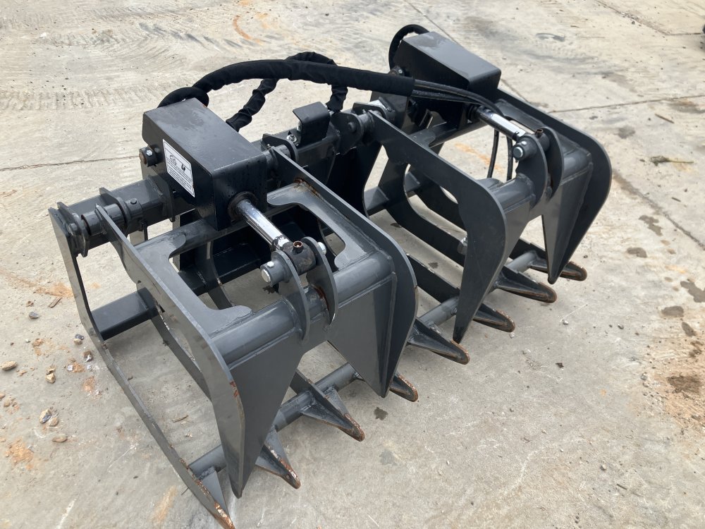 USED 48" Dual Cylinder Root Grapple