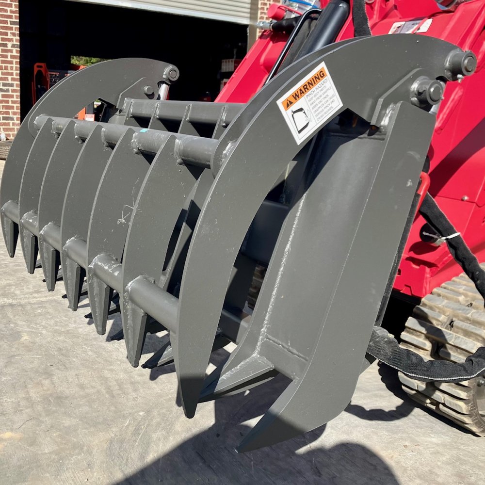 2024 CID 48" Mini Grapple Rake- Clam Grapple