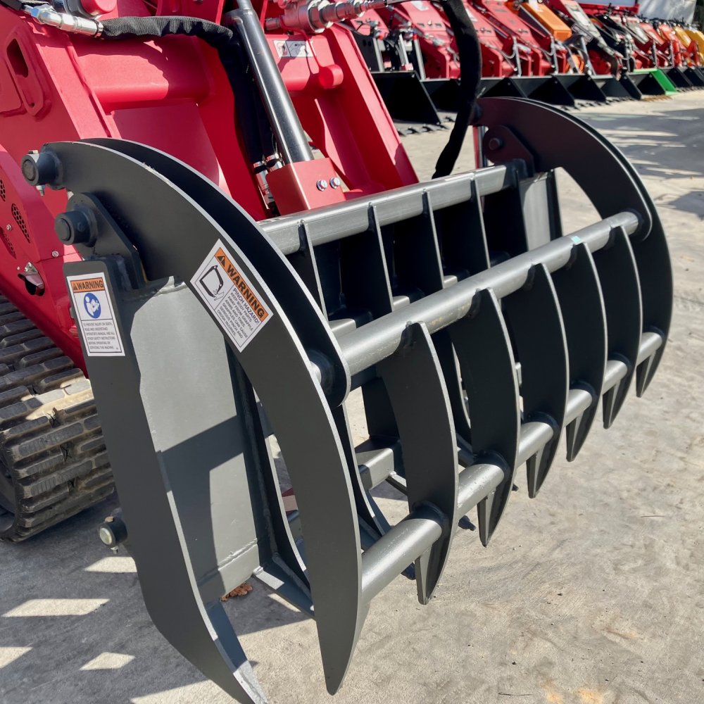 2024 CID 48" Mini Grapple Rake- Clam Grapple