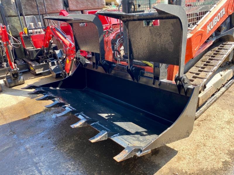 80" Solid Floor Grapple w/ Teeth