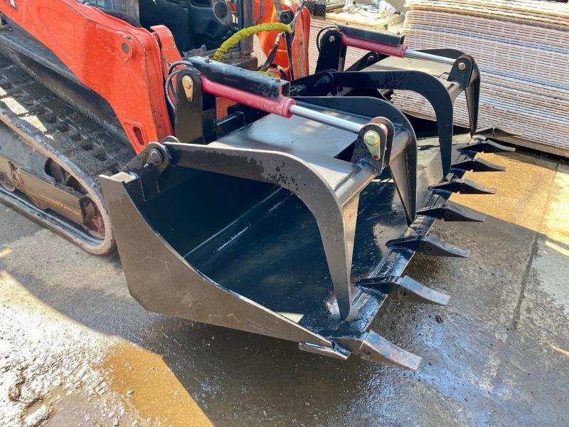 80" Solid Floor Grapple w/ Teeth